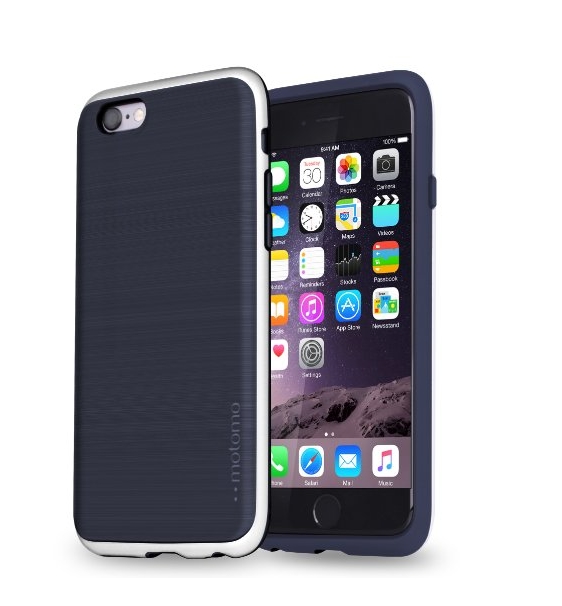 iPhone 6 slim case motomo INFINITY iphone 6s case iphone 6s thin case royal indigo silver